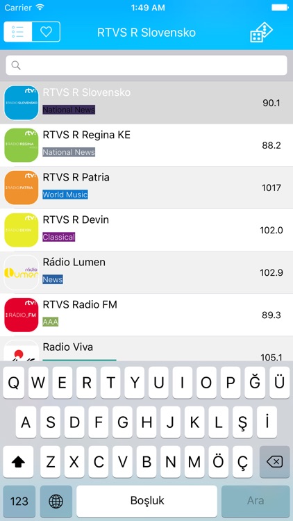 Rádio Slovensko - Slovakia Radio Live Player (Slovak / Slovensko / slovenčina / slovenský rádio)