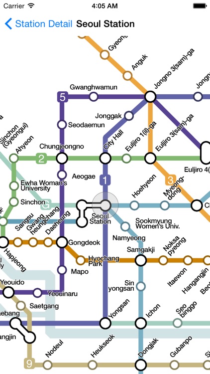 Seoul City Metro Lite - Seoul, South Korean Subway Guide