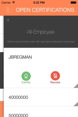 Identity Manager screenshot 3