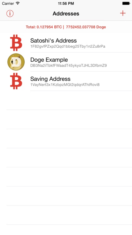 Bitcoin Address Keeper
