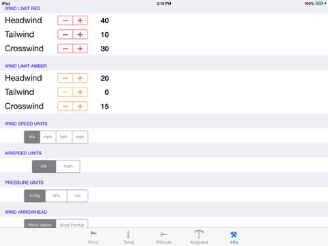 Spin-a-Wind iPad screenshot 5 - Utilities app
