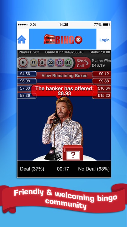Deal or No Deal Bingo