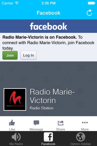 Radio Marie-Vic screenshot 2