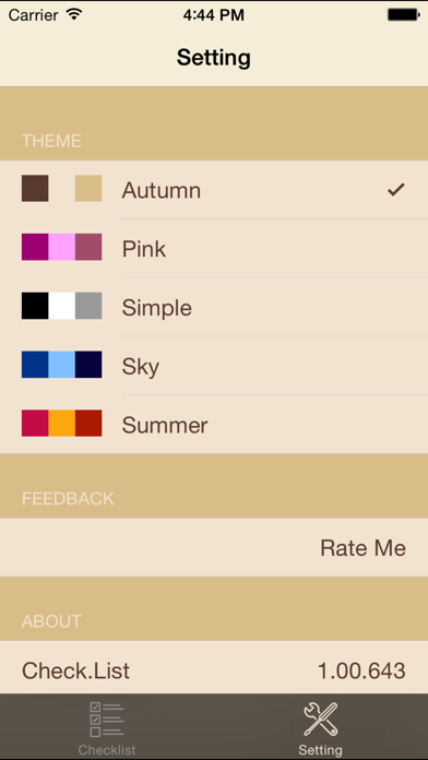 Check.List screenshot