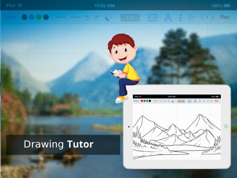 Drawing Tutor app screenshot