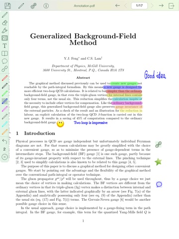 AnnotDoc Lite, viewing MS Office doc and PDF with annotations screenshot 2