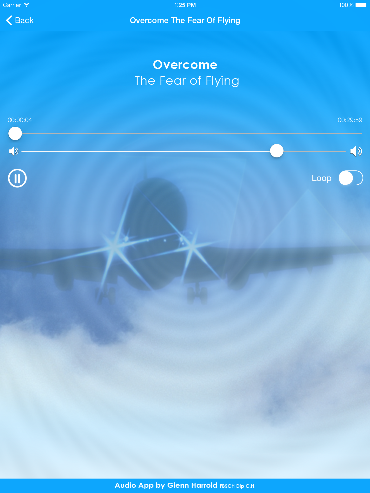 Overcome The Fear of Flying by Glenn Harrold