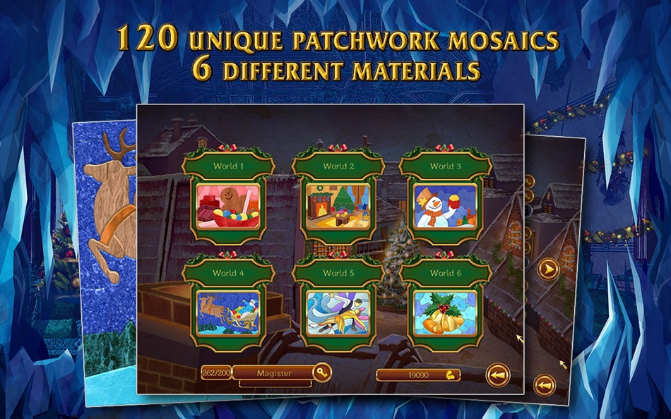 #4. Christmas Patchwork. Frozen Free for Mac OS X (macOS) 由: 8Floor