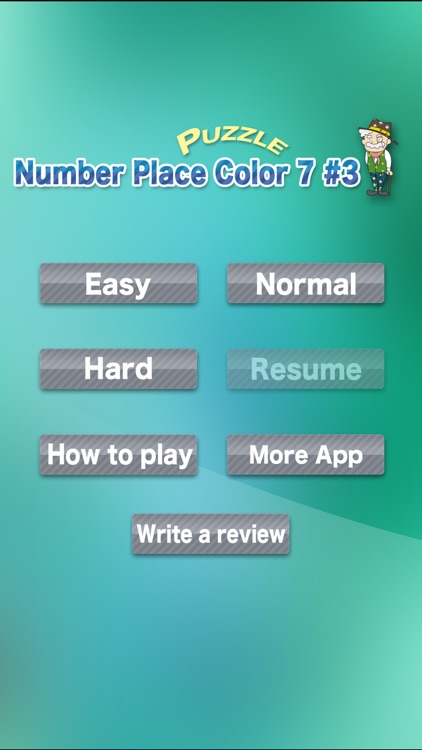 Number Place Color7 #3