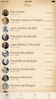 poésie français iphone screenshot 1