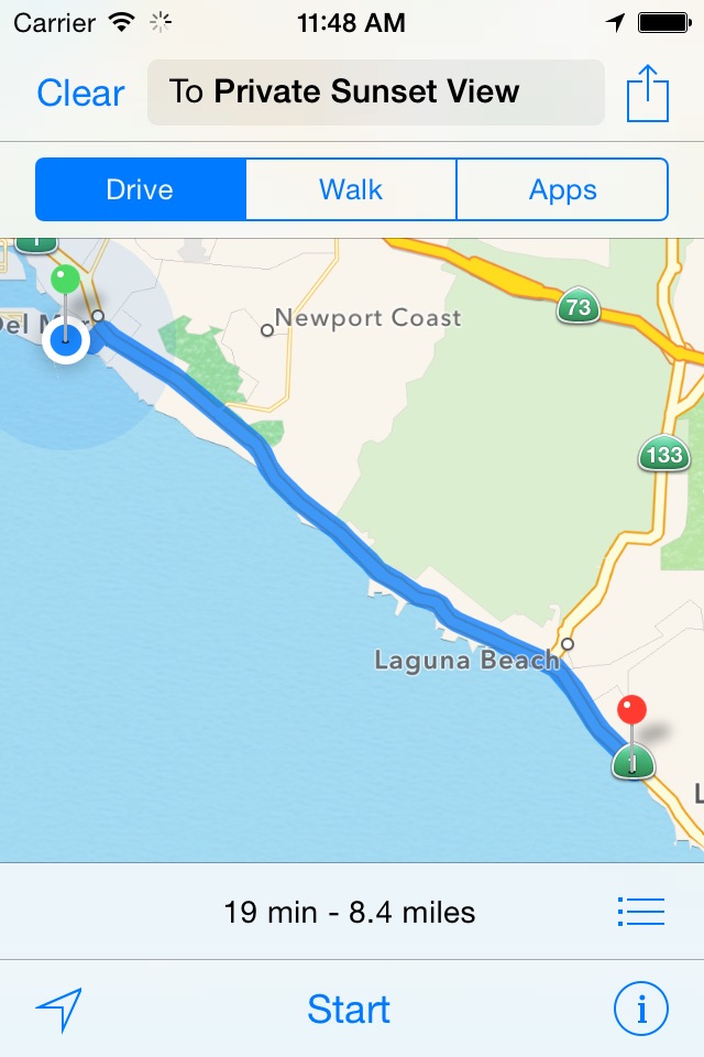 iPhone screenshot