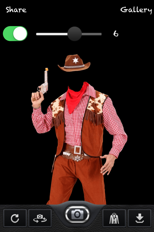 Cowboy Photo Montage