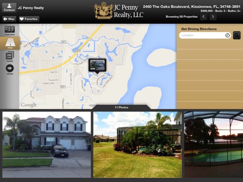 JC Penny Realty for iPad screenshot 4