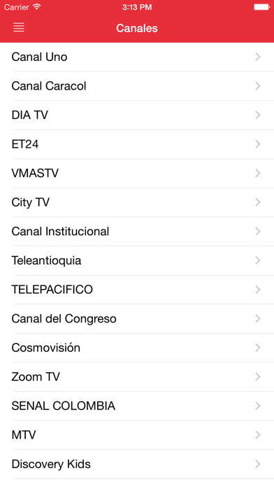 Screenshot #1 pour TV Televisión Colombiana