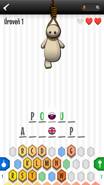 Obesenec - Precvičte si angličtinu!