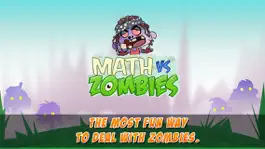 Game screenshot Math Vs Zombies - Math Games Grade K - 5 mod apk