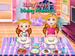 Game screenshot Baby Hazel Dining Manners mod apk