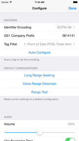 RFID Tag Finder screenshot