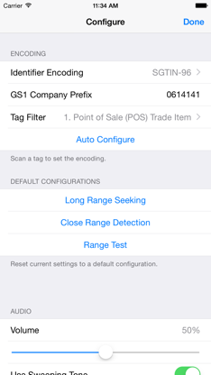 RFID Tag Finder screenshot 2