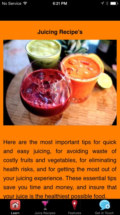 Healthy Juicing Recipes - Benefits