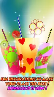 make frozen smoothies! by free food maker games iphone screenshot 3