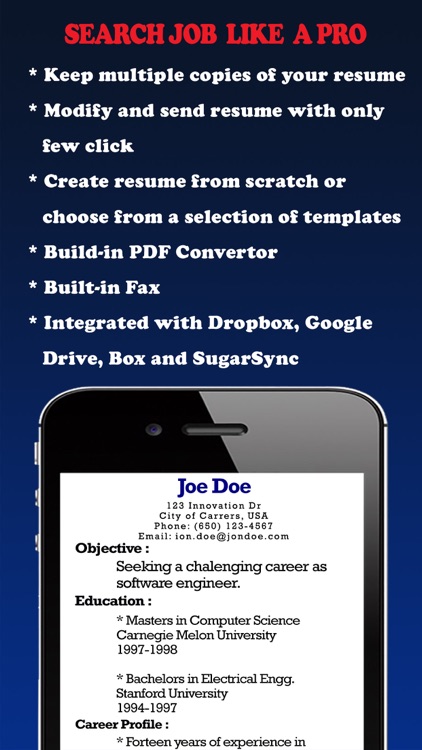 Handy Resume