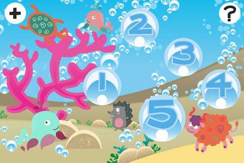 Assess the Size with Animals of the Sea: Game to Play and Learn for Children screenshot 2