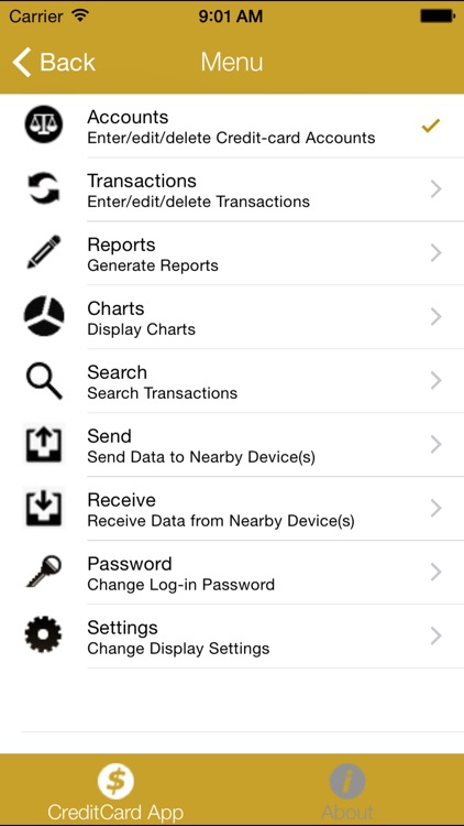 Credit Card App