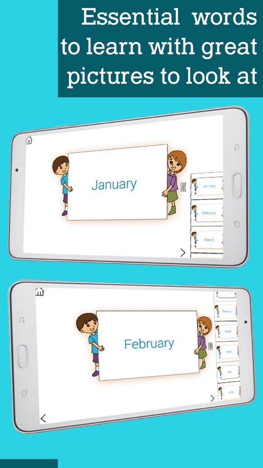 #2. Montessori Numbers, days, time and months, An informative way to teach your kid (iOS) Podle: VYAAP TECHNOLOGIES PRIVATE LIMITED