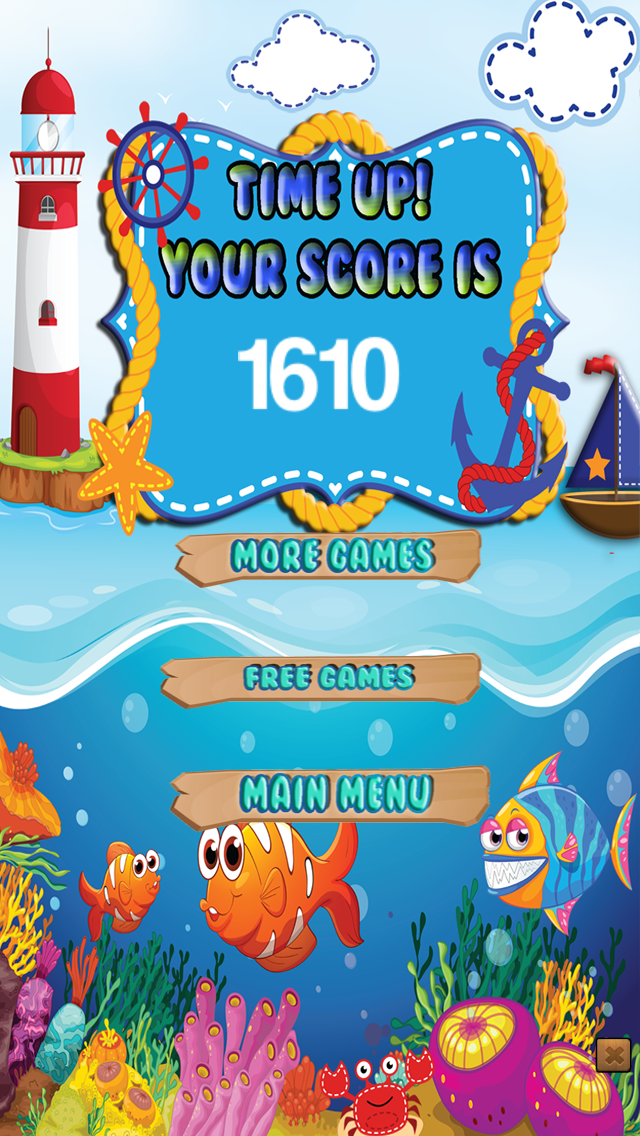 Fish Match Mania Water Puzzle - Where's my bubble?  FREEのおすすめ画像4