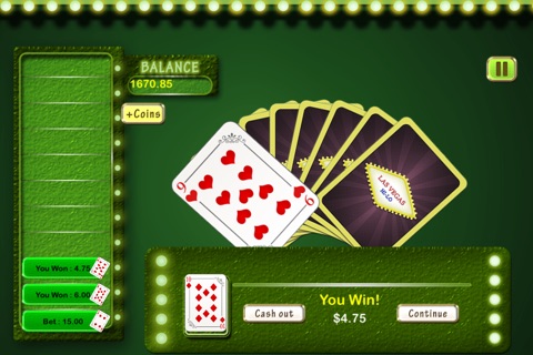 Las Vegas Hi-Lo Casino Machine - world betting gambling game screenshot 3