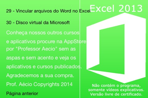 Tutorial Excel 2013 Edition for iPhone screenshot 3