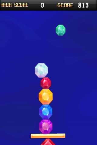 A Glittering Jewel Stack Up - Diamond Fall Challenge screenshot 4