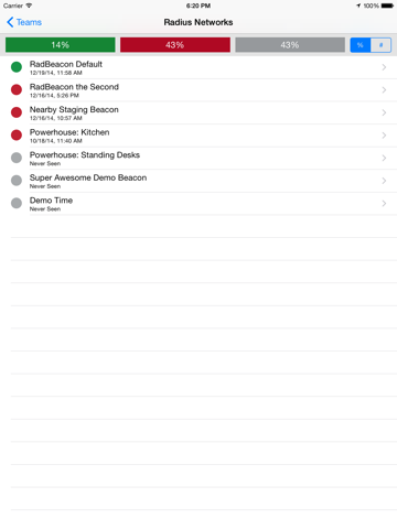 Screenshot #5 pour RadBeacon Director