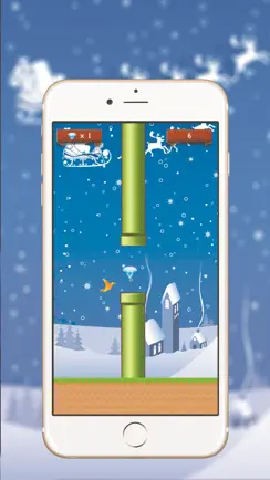 Flappy Paper Bird - top free bird games iPhone image 4