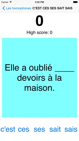 Game screenshot Homophone apk