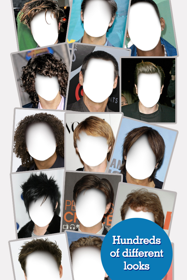 FACEinHOLE® Hairstyles for Men - Change your haircut and try a cool new look