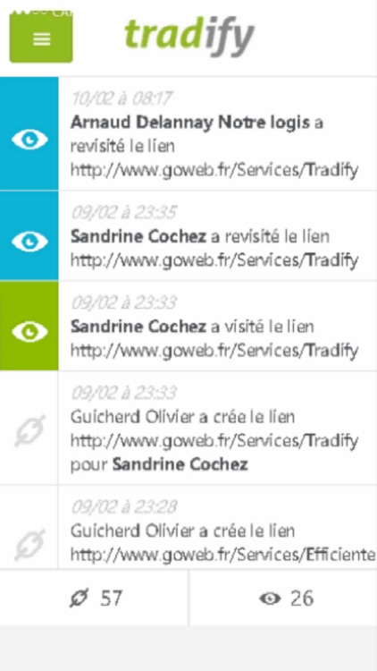 UrlTracking by Tradify screenshot-3