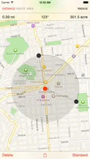 How to cancel & delete map tools - area, distance, radius and angle measurement 2