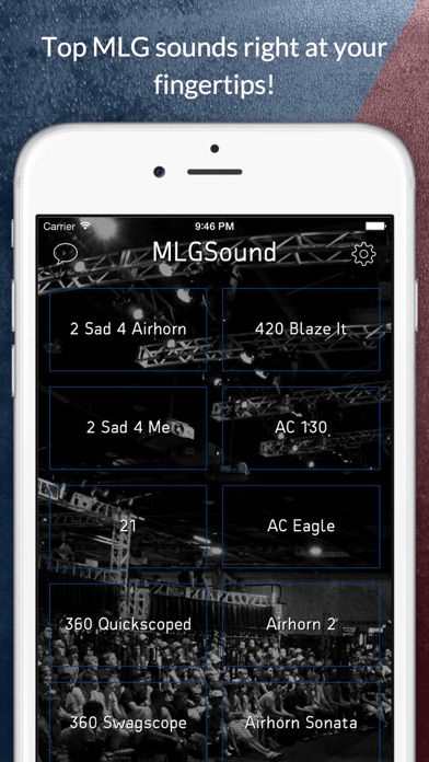 Screenshot #1 pour MLGSound - The Best Illuminati MLG Soundboard & Sounds