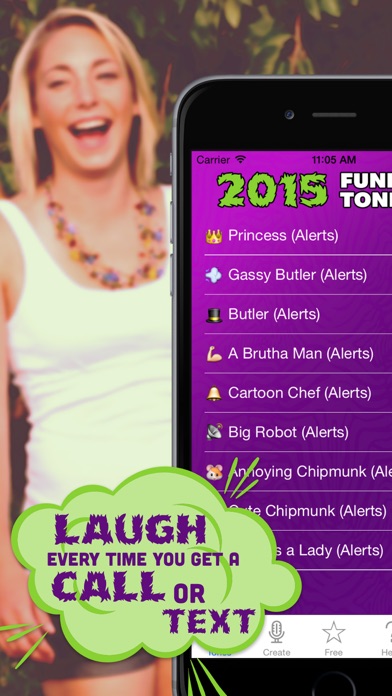 2015 Funny Tones Pro - LOL Ringtones and Alert Sounds Screenshot