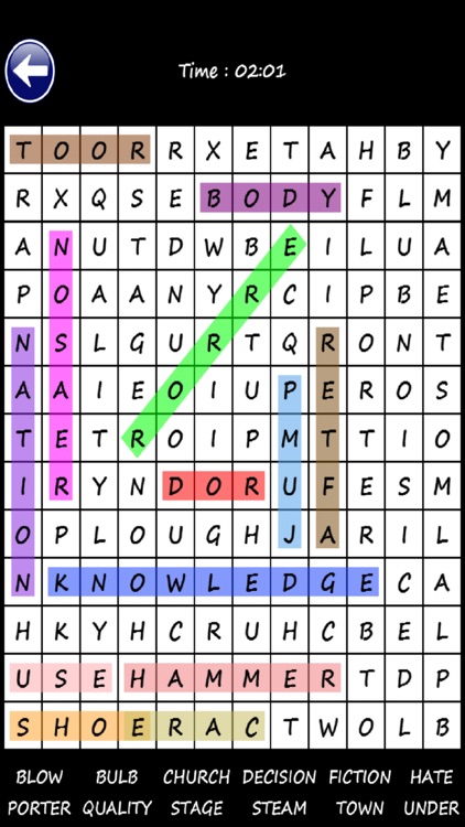 The Word Search Puzzle screenshot-3