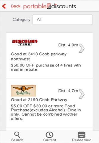 Portable Discounts screenshot 2