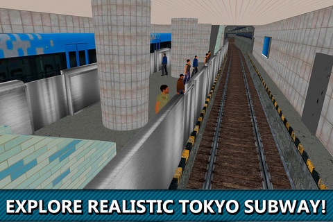 Tokyo Subway Train Simulator 3D Full screenshot 2