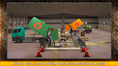 Screenshot #3 pour Dump Garbage Truck Simulator - Conduisez votre machine de dumping réelle et nettoyer le gâchis de la ville géante