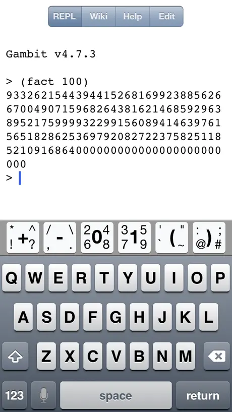 Gambit REPL