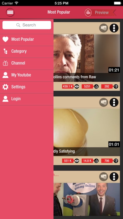 Prewatch Youtube Player