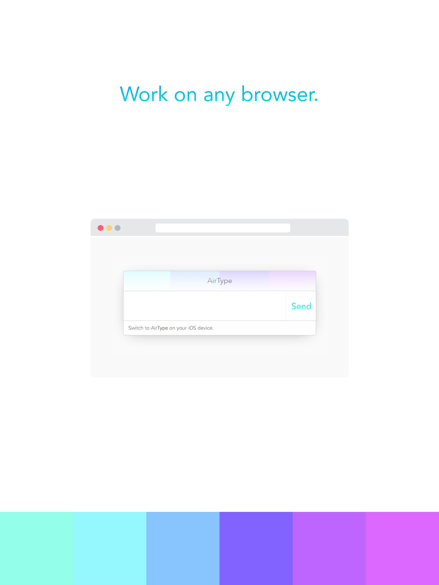 AirType - Type, from your computer