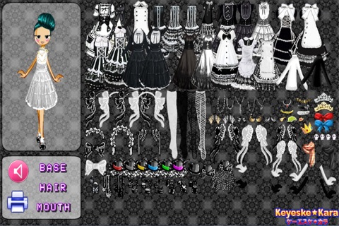 Gothic Lolita DressUp screenshot 3