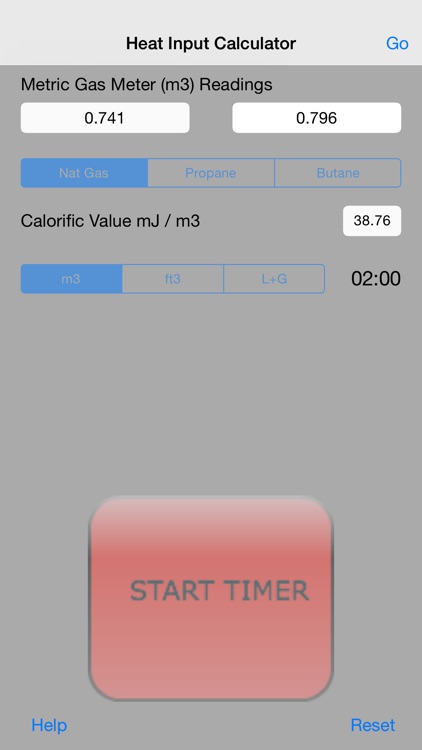 Heat Input Calculator screenshot-4